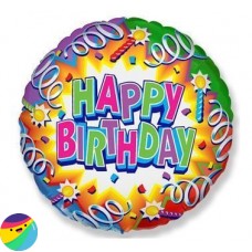 Folija balon - Happy Birthday svečke Folija balon - Happy Birthday svečke